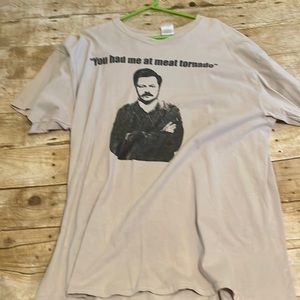 Ron Swanson Parks and Recreation T-shirt XL